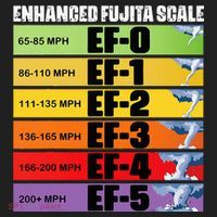 Storm Chasing Enhanced Fujita Scale Tornado Meteorologist Tumbler thumb 3