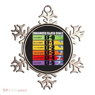 Storm Chasing Enhanced Fujita Scale Tornado Meteorologist Ornament