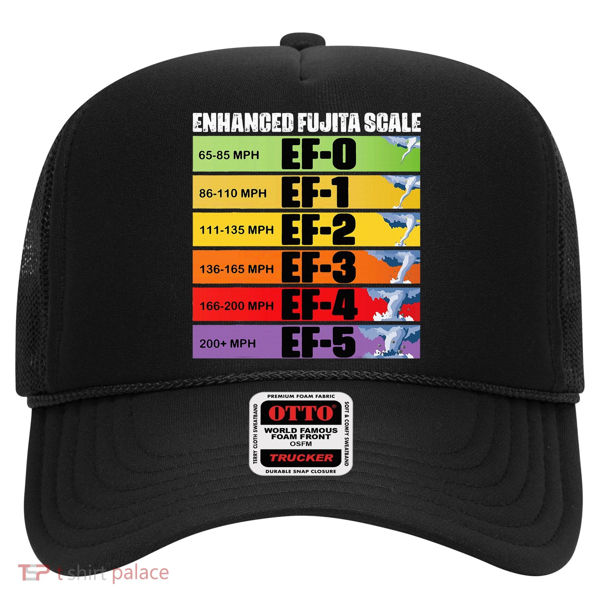 Storm Chasing Enhanced Fujita Scale Tornado Meteorologist Hat