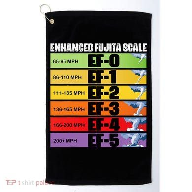 Storm Chasing Enhanced Fujita Scale Tornado Meteorologist Golf Towel