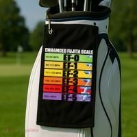 Storm Chasing Enhanced Fujita Scale Tornado Meteorologist Golf Towel thumb 2
