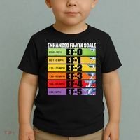 Storm Chasing Enhanced Fujita Scale Tornado Meteorologist Toddler T-Shirt thumb 2