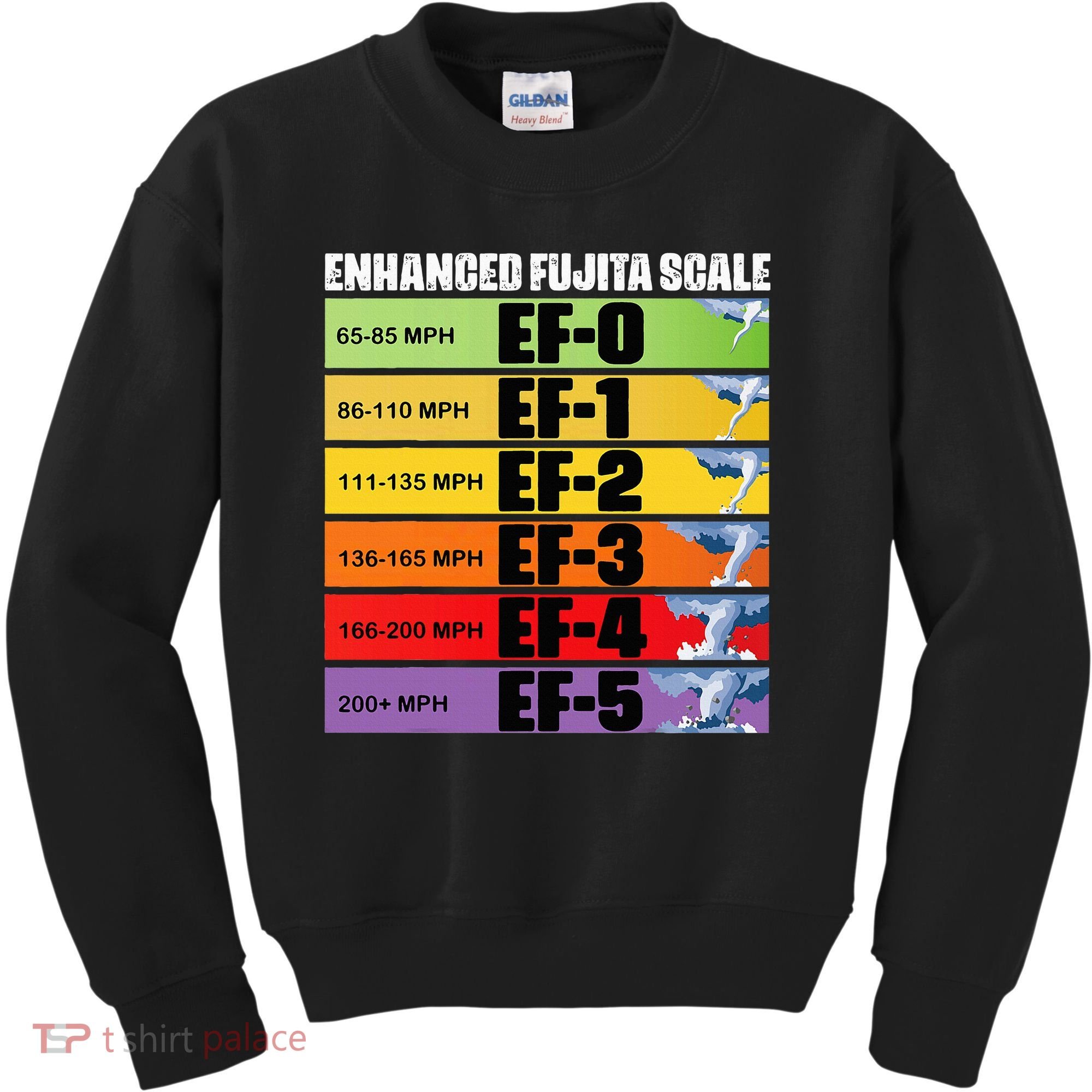 Storm Chasing Enhanced Fujita Scale Tornado Meteorologist Kids Sweatshirt