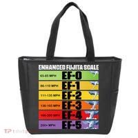 Storm Chasing Enhanced Fujita Scale Tornado Meteorologist Tote Bag thumb 0