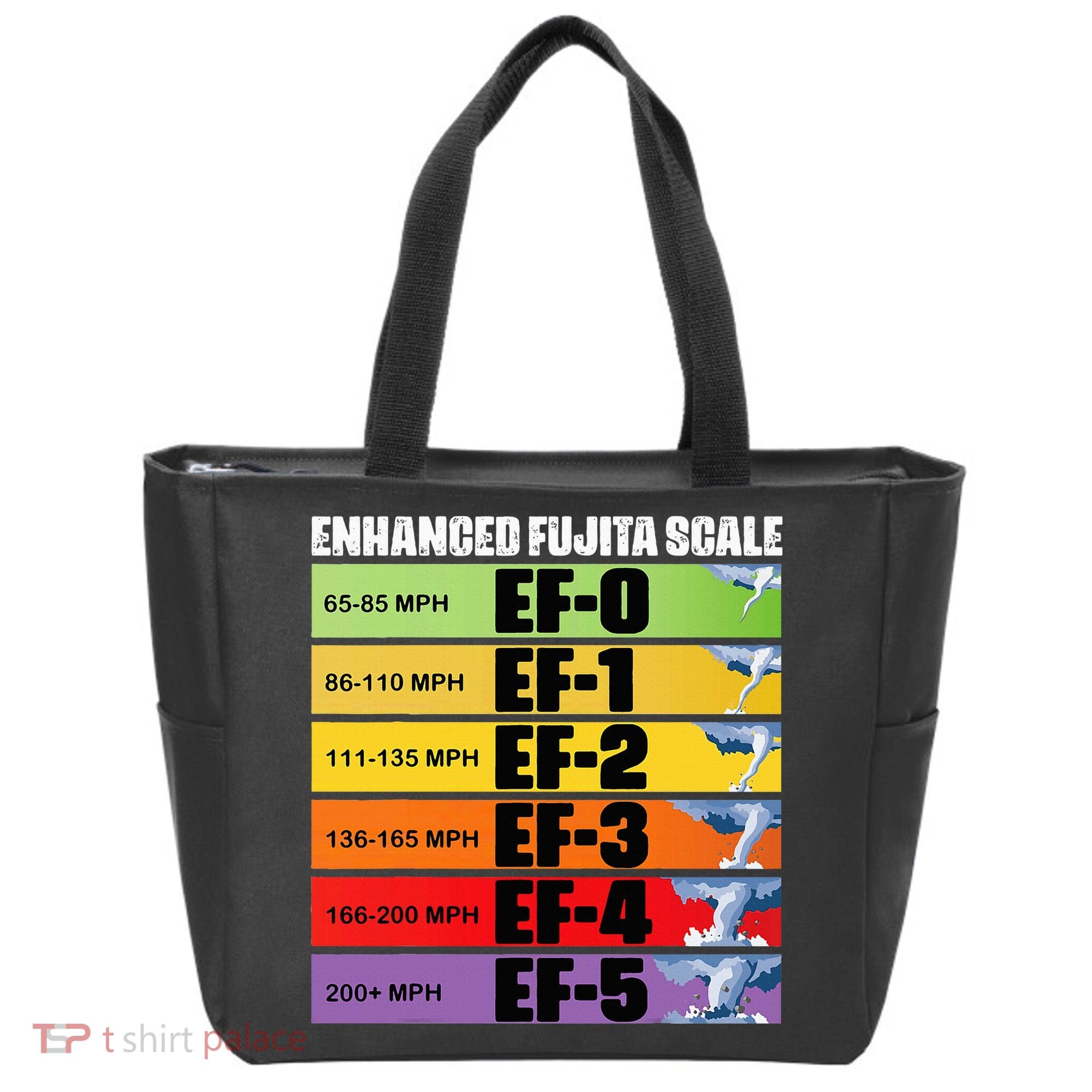 Storm Chasing Enhanced Fujita Scale Tornado Meteorologist Tote Bag
