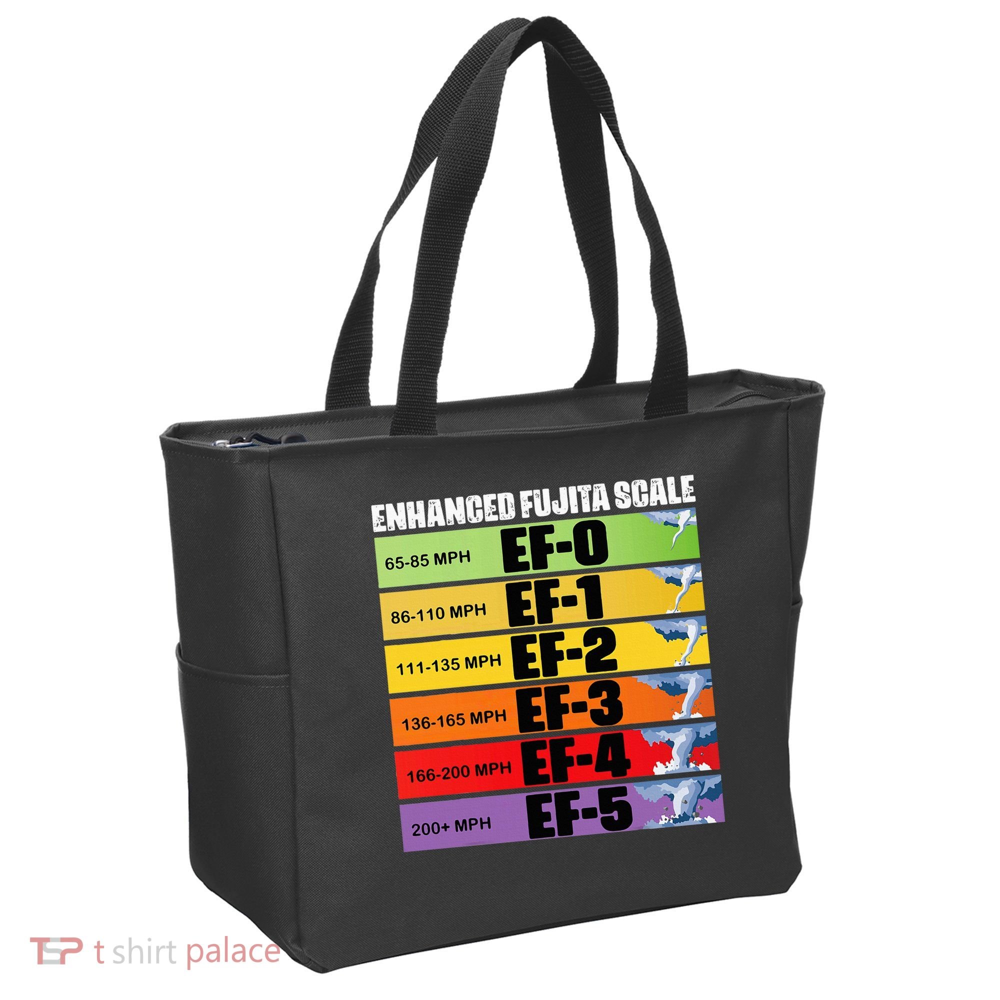 Storm Chasing Enhanced Fujita Scale Tornado Meteorologist Tote Bag