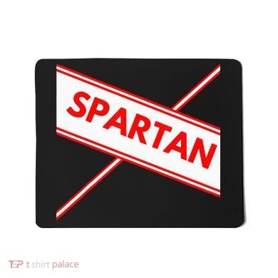 Spartan Cheerleader Easy Halloween Costume Design Mousepad