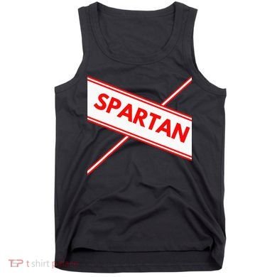 Spartan Cheerleader Easy Halloween Costume Design Tank Top