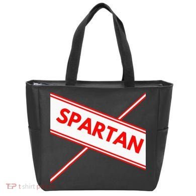 Spartan Cheerleader Easy Halloween Costume Design Tote Bag