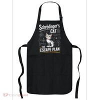 Schrodinger's Cat Escape Plan Funny School Apron thumb 0