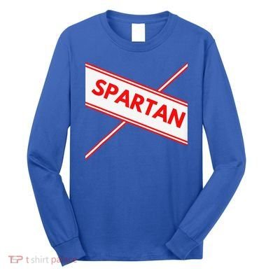 Spartan Cheerleader Easy Halloween Costume Design Long Sleeve Shirt