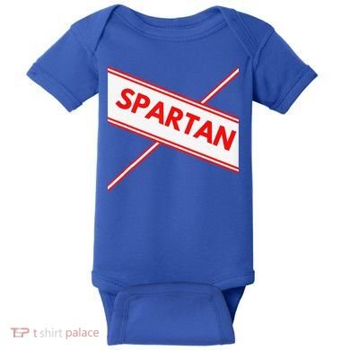 Spartan Cheerleader Easy Halloween Costume Design Baby Bodysuit