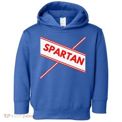 Spartan Cheerleader Easy Halloween Costume Design Toddler Hoodie
