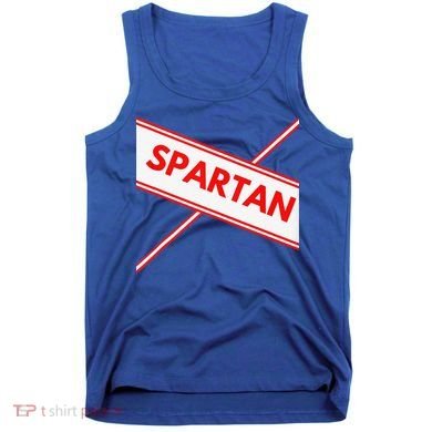 Spartan Cheerleader Easy Halloween Costume Design Tank Top