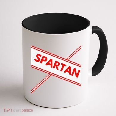 Spartan Cheerleader Easy Halloween Costume Design Coffee Mug back