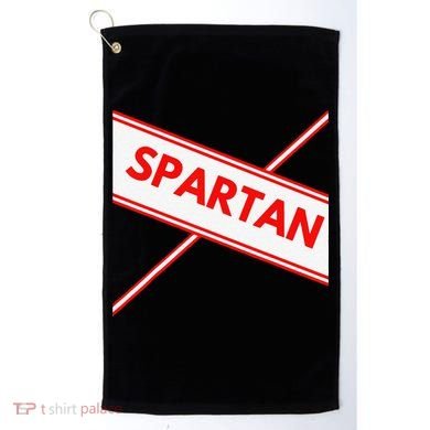 Spartan Cheerleader Easy Halloween Costume Design Golf Towel