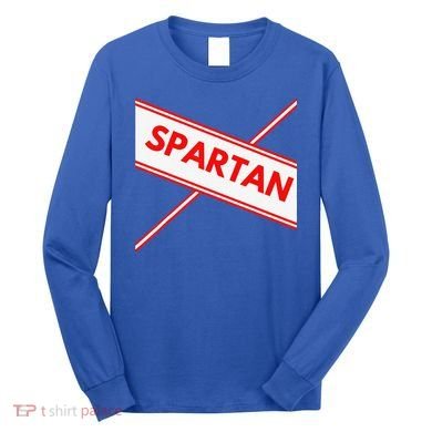 Spartan Cheerleader Easy Halloween Costume Design Long Sleeve Shirt