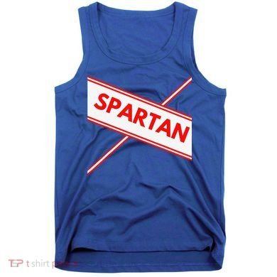 Spartan Cheerleader Easy Halloween Costume Design Tank Top
