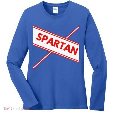 Spartan Cheerleader Easy Halloween Costume Design Women's Long Sleeve Shirt