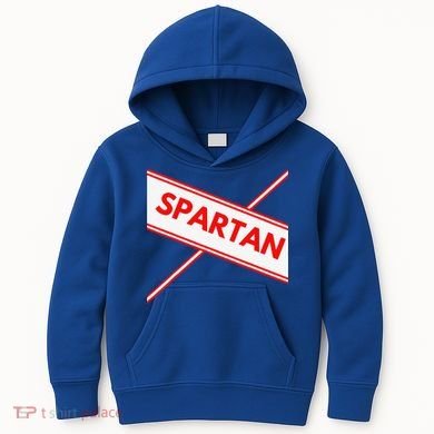 Spartan Cheerleader Easy Halloween Costume Design Kids Hoodie