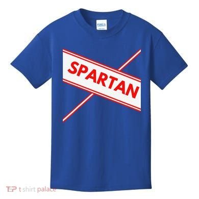 Spartan Cheerleader Easy Halloween Costume Design Kids T-Shirt