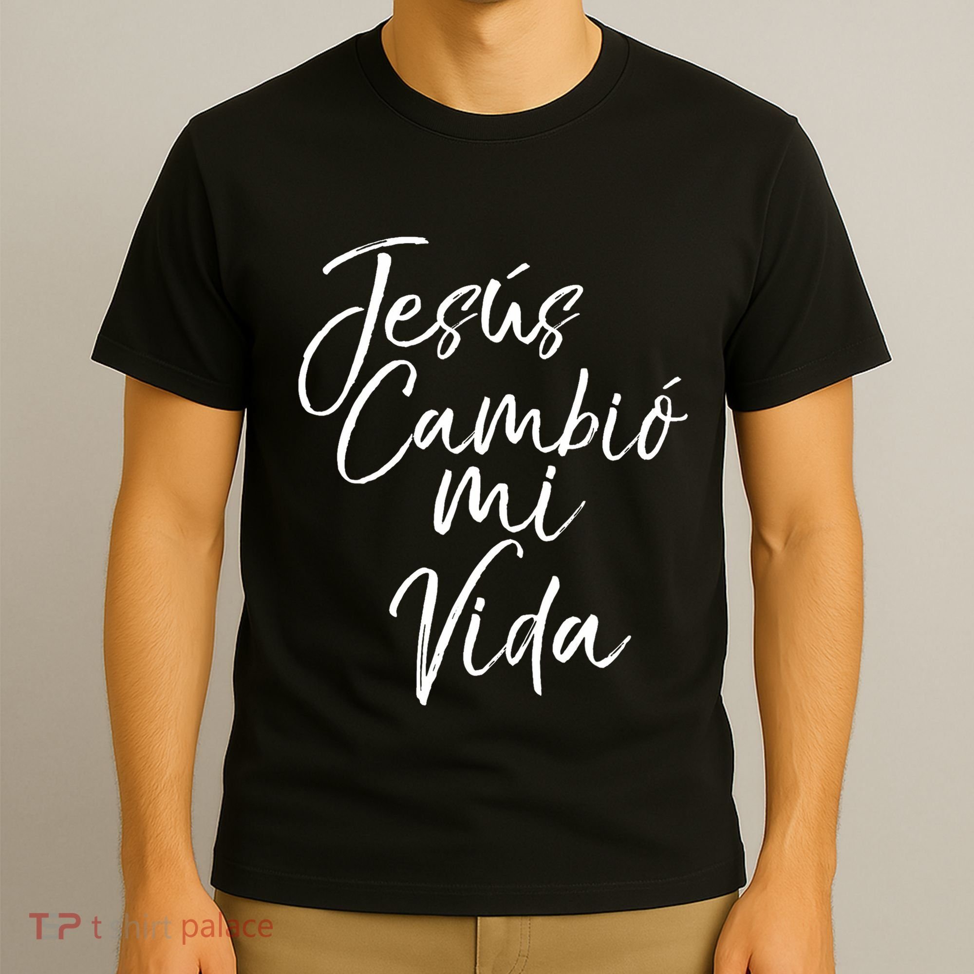 Spanish Christian EspañOl Bible Verse JesúS Cambió Mi Vida T-Shirt