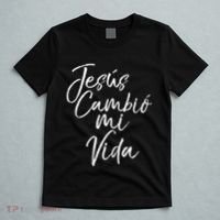Spanish Christian EspañOl Bible Verse JesúS Cambió Mi Vida T-Shirt thumb 5