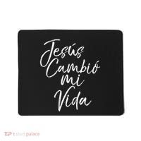 Spanish Christian EspañOl Bible Verse JesúS Cambió Mi Vida Mousepad thumb 0