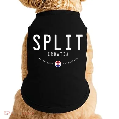 Split Croatia Flag Doggie Tank