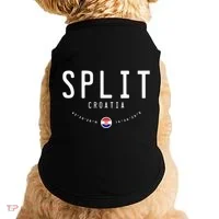 Split Croatia Flag Doggie Tank thumb 0