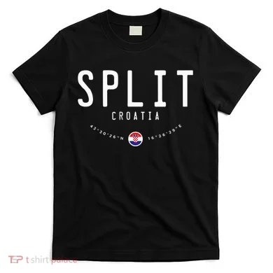 Split Croatia Flag T-Shirt
