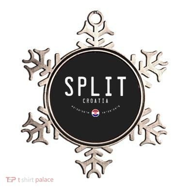 Split Croatia Flag Ornament