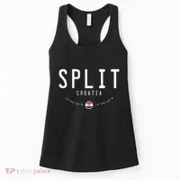 Split Croatia Flag Women's Tank Top thumb 0
