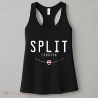 Split Croatia Flag Women's Tank Top thumb 3
