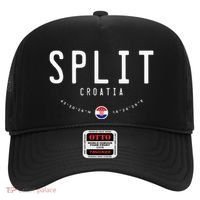 Split Croatia Flag Hat thumb 0
