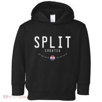 Split Croatia Flag Toddler Hoodie thumb 0