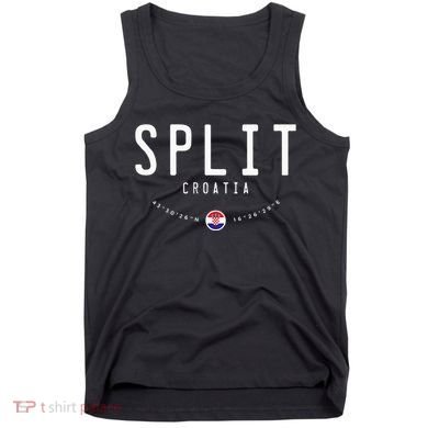 Split Croatia Flag Tank Top