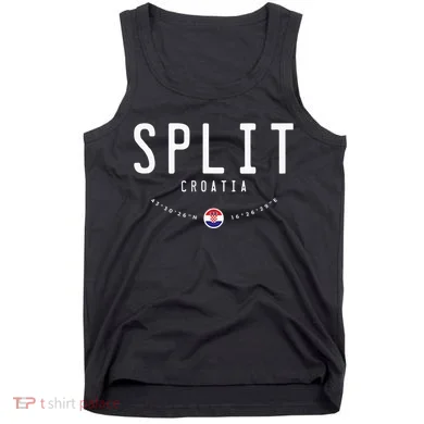 Split Croatia Flag Tank Top