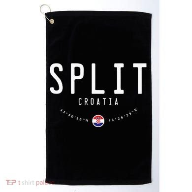 Split Croatia Flag Golf Towel