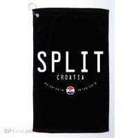 Split Croatia Flag Golf Towel thumb 0