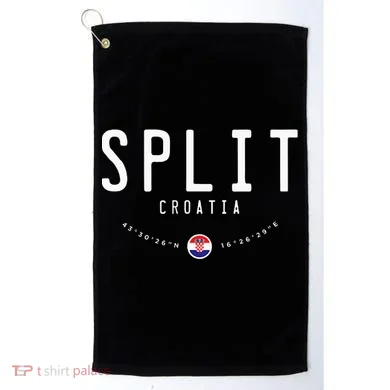 Split Croatia Flag Golf Towel