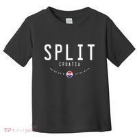Split Croatia Flag Toddler T-Shirt thumb 0