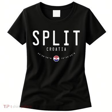 Split Croatia Flag Women's T-Shirt