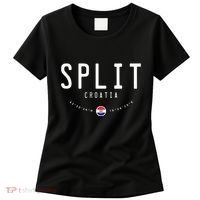 Split Croatia Flag Women's T-Shirt thumb 0
