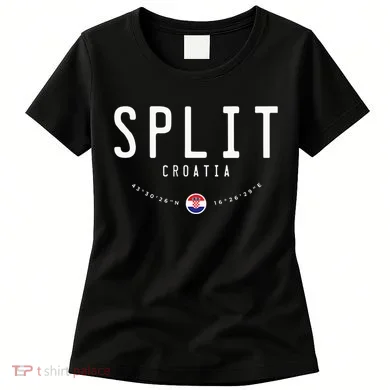 Split Croatia Flag Women's T-Shirt