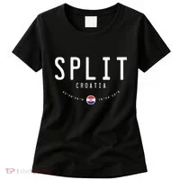 Split Croatia Flag Women's T-Shirt thumb 0