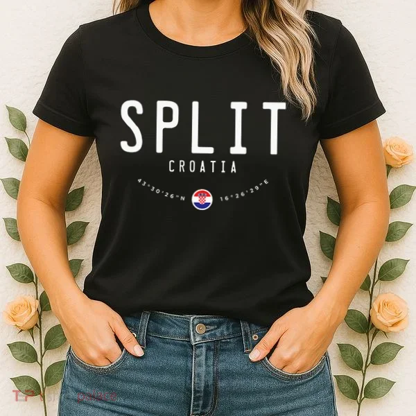 Split Croatia Flag Women's T-Shirt