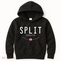 Split Croatia Flag Kids Hoodie thumb 0