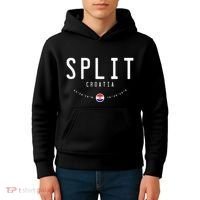 Split Croatia Flag Kids Hoodie thumb 4