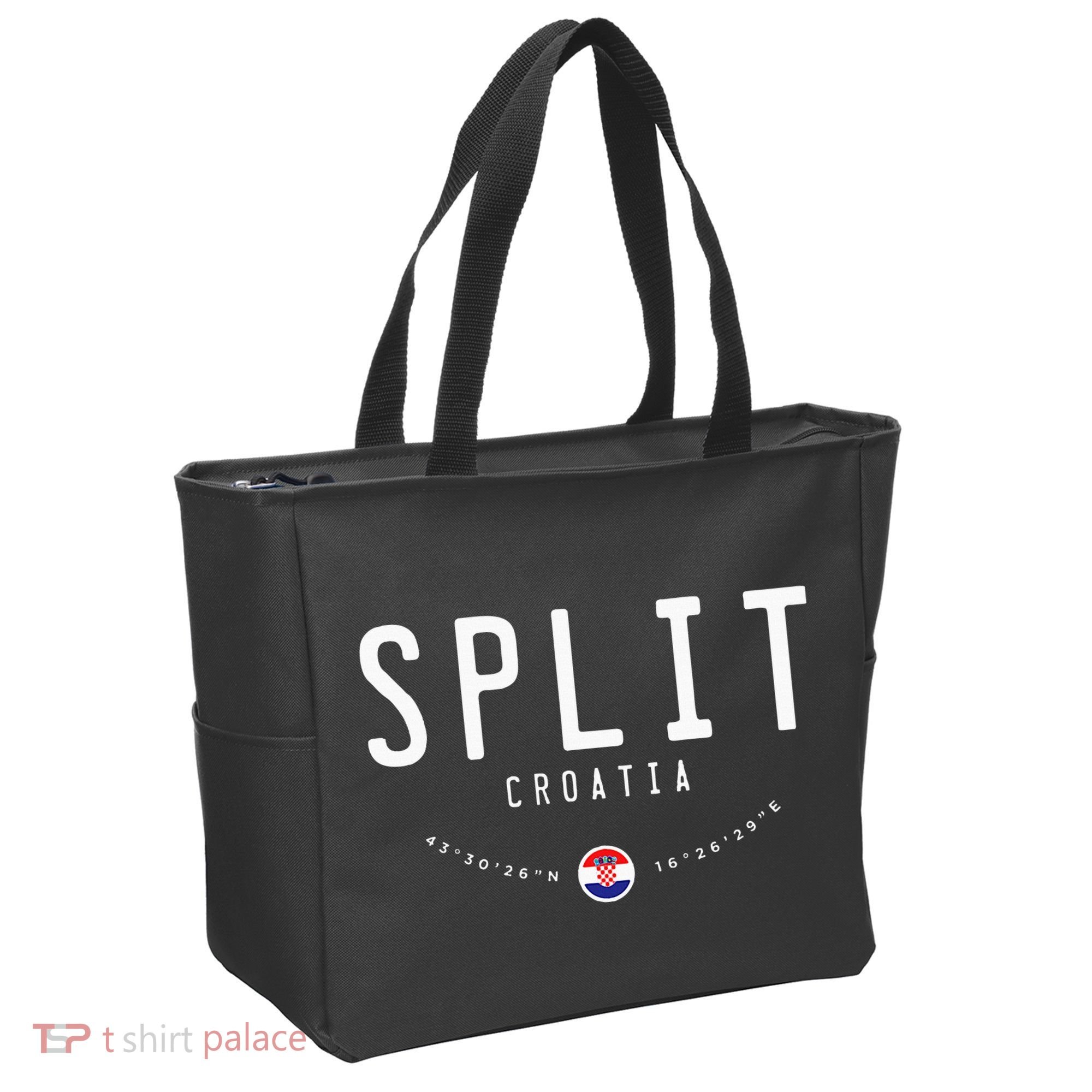 Split Croatia Flag Tote Bag